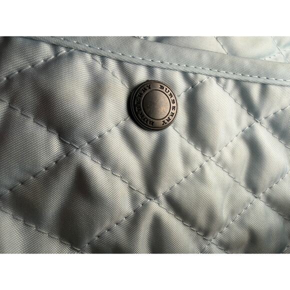 Burberry quilted toddler jacket baby blue size 9m - Picture 6 of 6